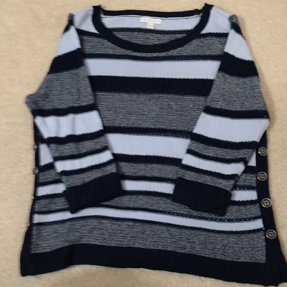 Blue stripped sweater - Picture 2 of 5
